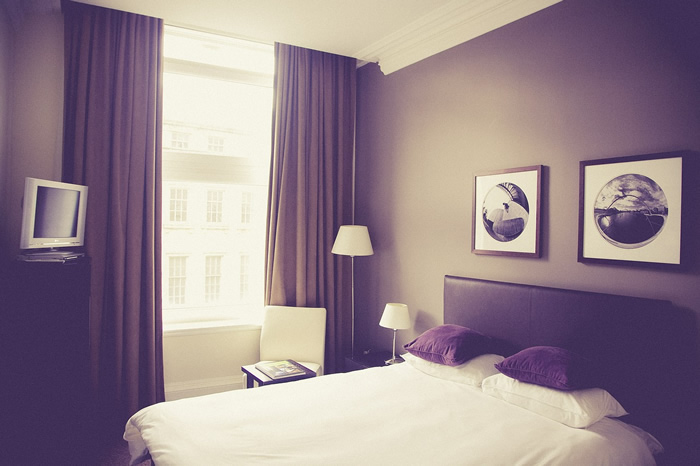 Lit chambre hotel